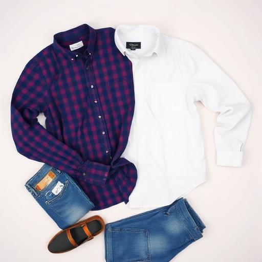 Men Slim Fit Casual Shirt